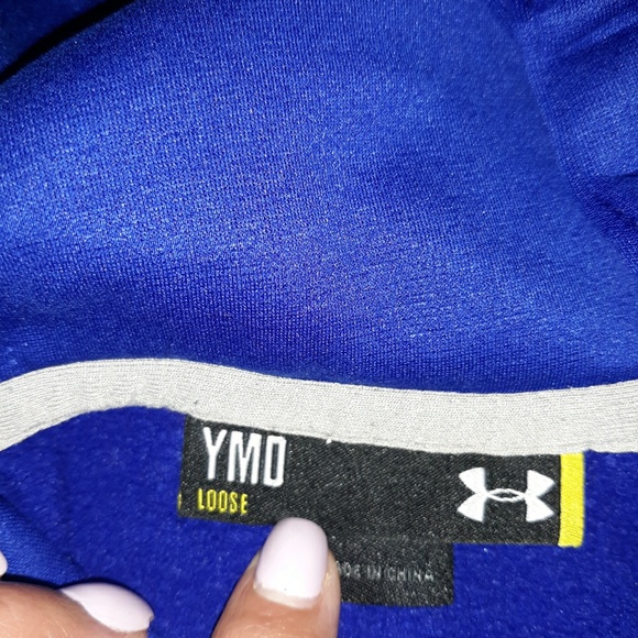 Blue under armour hoodie - Picture 4 of 4